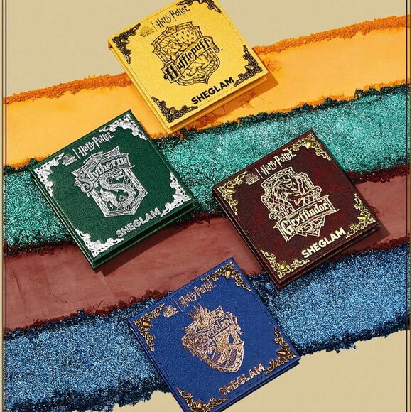 Harry Potter Hogwarts Houses Eyeshadow Palette Set Sheglam - Picture 8 of 11
